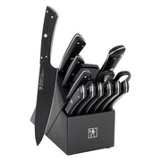 Noir 13 piece Black Knife Block Set by HENCKELS – 13-pc, Stainless Steel, Black, Pack of 13, Model 1035098