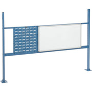 18" W Louver and 36" W Whiteboard Mounting Kit for 72" W Workbench - Blue by Global Industrial – Blue, Model 319173BL