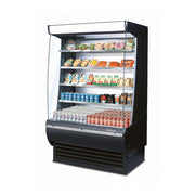 Deep Open Display Merchandiser by Turbo Air – Black, Model TOM-60-DX