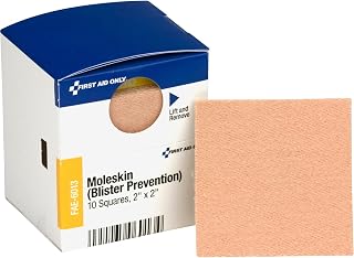 First Aid Only - FAE-6013 Pac-Kit by Moleskin Blister Prevention, 10 Count
