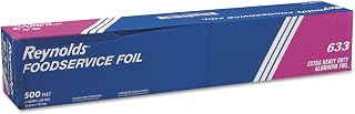 Reynolds 633 500' Length x 24" Width, Extra Heavy-Duty Aluminum Foil Roll