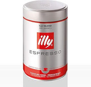 illy Ground Ground Espresso Medium Roast, 8.8oz Can, 4 Pack