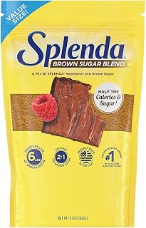 SPLENDA Brown Sugar Blend Low Calorie Sweetener for Baking, 3 Pound
