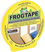 Shurtape 32-Rolls of .94” x 60 yds 105550 Yellow CF 160 FrogTape Delicate Surface Painter’s Tape