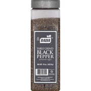 Table Grind Rollermill Black Pepper by Badia – 16 Ounces