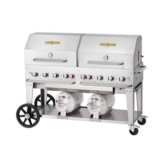 Club Series Outdoor Grill by Crown Verity – Stainless Steel, Model CV-CCB-48RDP
