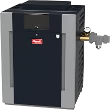 Raypak ASME Cast Iron Digital Natural Gas 333,000 BTU Pool Heater 017373