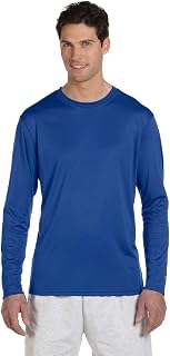 Champion Men's Long-Sleeve Double-Dry Performance T-Shirt