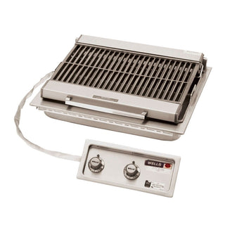 Wells Charbroiler built-in electric cast iron grate 25"W by WELLS VEHICLE ELECTRONICS – Stainless Steel, Metallic, Model B-406