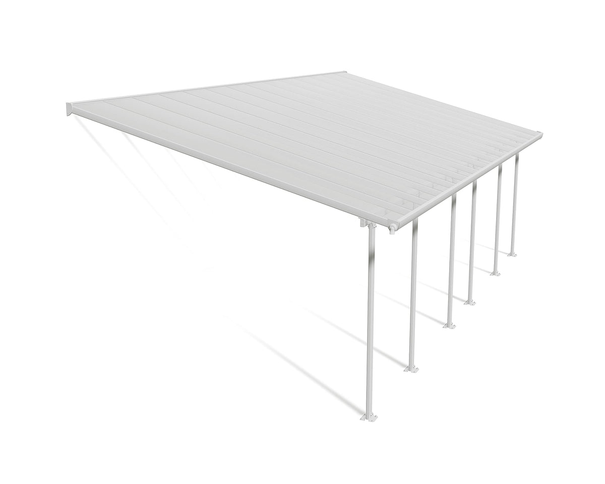 Palram White / 13' x 28' / Modern Awnings