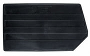 Divider For Quantum Ultra Clearview Poly Bins - 17"Dx9-1/2"H by QUANTUM STORAGE SYSTEMS – 18"L x 5"W x 10"H, Plastic, Black, Model DUS260