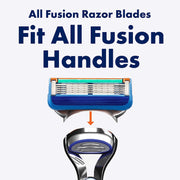 Fusion5 Razor Refills for Men by Gillette – 24 Count (Pack of 1), Orange, Model 7702018616015
