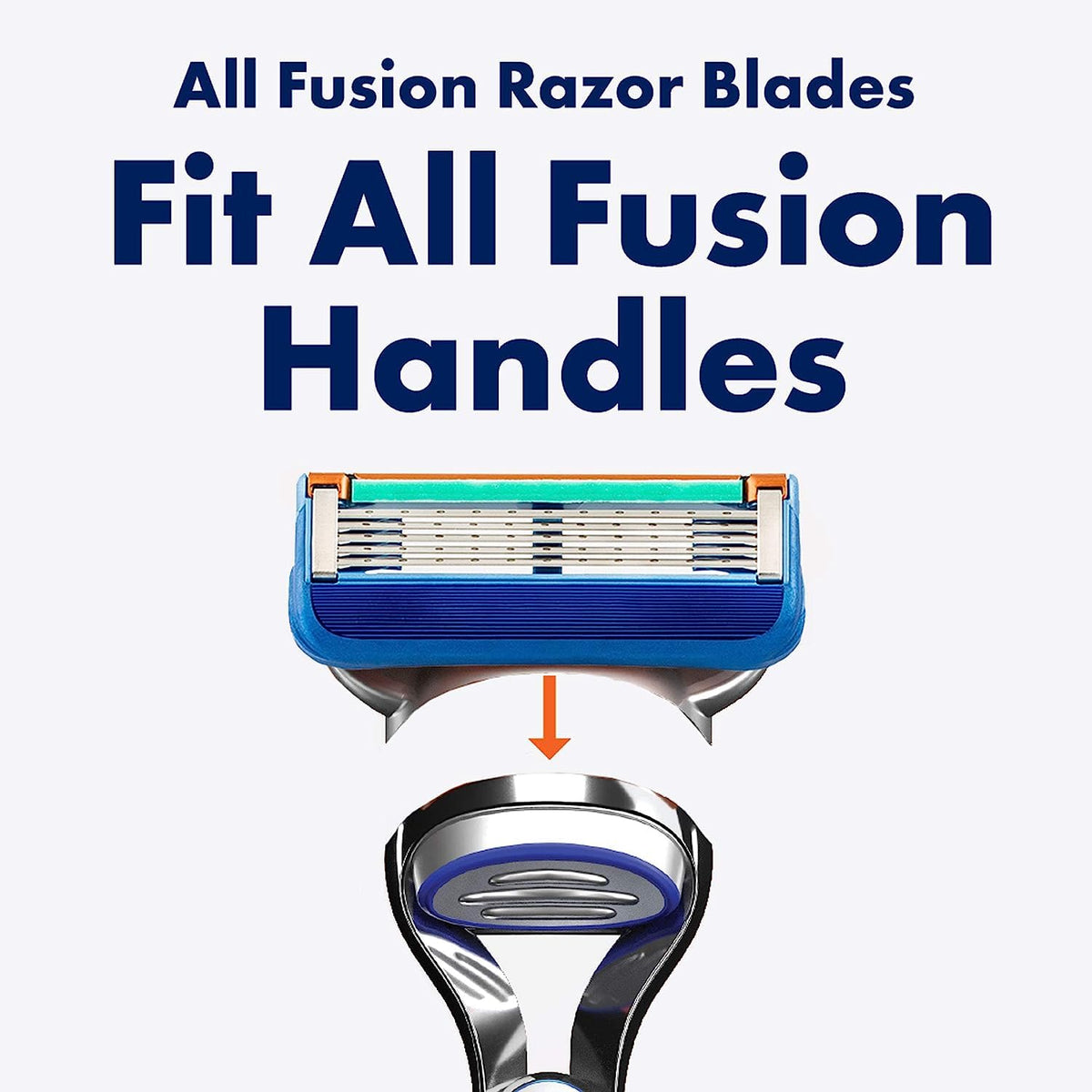 Gillette Fusion5 Razor Blades ,Pack of 16 / 16 Count (Pack of 1) / Silver Cartridges