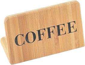 Cal-Mil Bamboo Decaf Beverage Sign