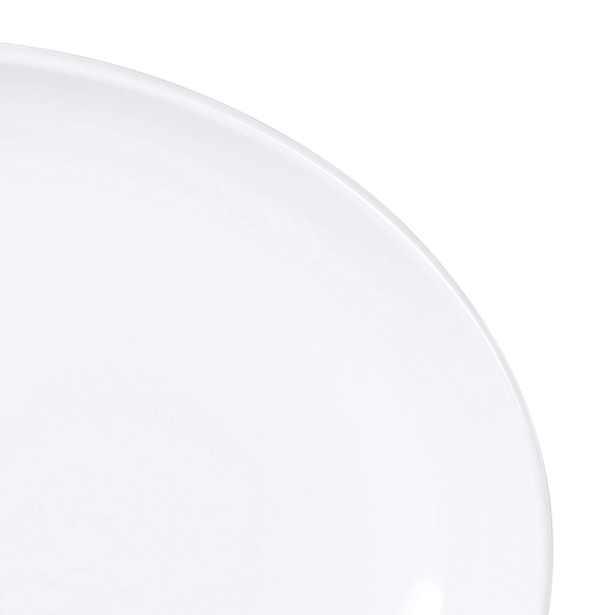 15" x 13" Coupe Oval Heavy-Duty Melamine Plastic Serving Platter by Elite Global Solutions – 15" x 13", Melamine, Coupe, Model M1513OV-NW