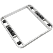 Aluminum Pallet Dolly with Tilt Rollers by Global Industrial – Aluminum, Silver, Model 800502
