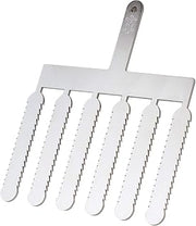 Martellato 20HF05 Frank Haasnoot Chocolate-Decoration Tool, 4-3/4 Inch Feather Eclair Comb