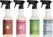 Mrs. MEYER'S CLEAN DAY Multi-Surface Cleaner 4 Pack Variety Pack, Iowa Pine, Peppermint, Snow Drop, Gingerbread, 16 Fl Oz Each, 1 CT