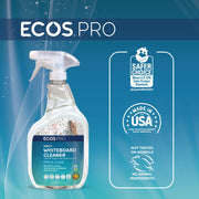 Everyday Whiteboard Cleaner (Pack of 6) by ECOS PRO – 32 Fl Oz (Pack of 6), Pack of 6, Model PL9869/6