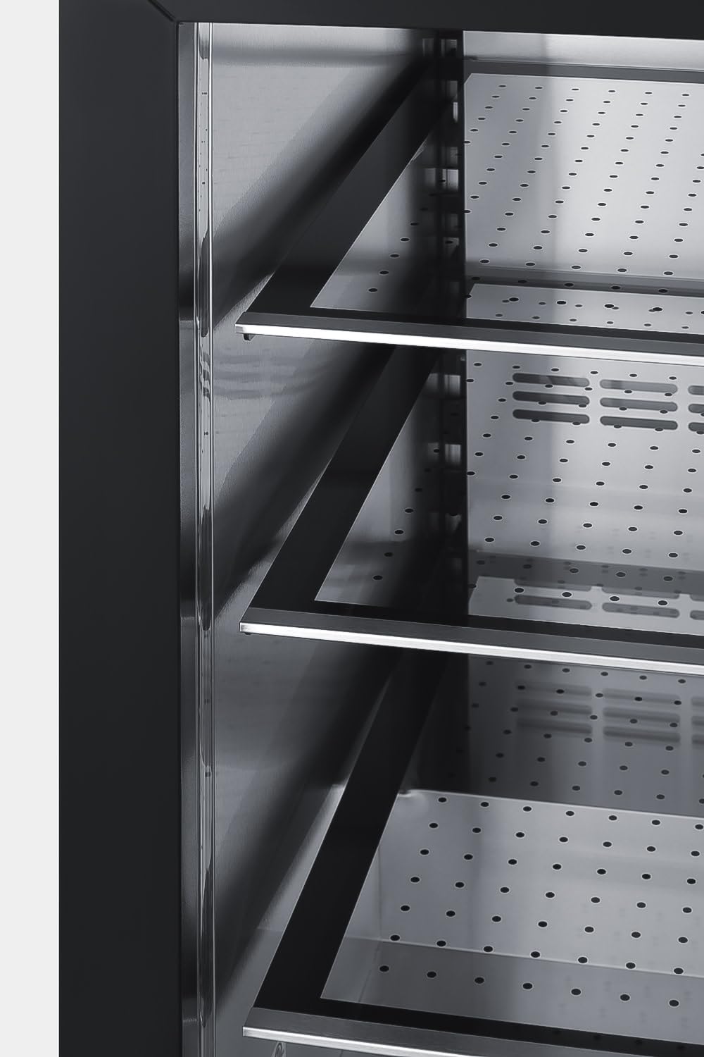 Summit 15" Refrigerator by Summit Appliance – 32.0" H x 14.75" W x 17.75" D, 1.72 cubic_feet, Stainless Steel, Model ASDS1523