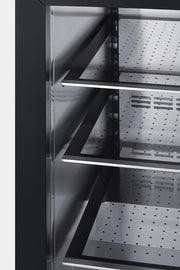 Summit Appliance Stainless Steel / 32.0" H x 14.75" W x 17.75" D / 1.72 cubic_feet Beverage Refrigerators