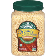 RiceSelect 24.5 Ounce (Pack of 4) / Pearl Couscous Plain Organic / 1