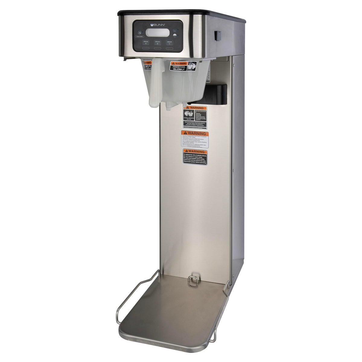 ITB Commercial Infusion Series Tea Brewer by Bunn – Large, 4.0 gallons, Stainless Steel, Silver, Model 52000.0300