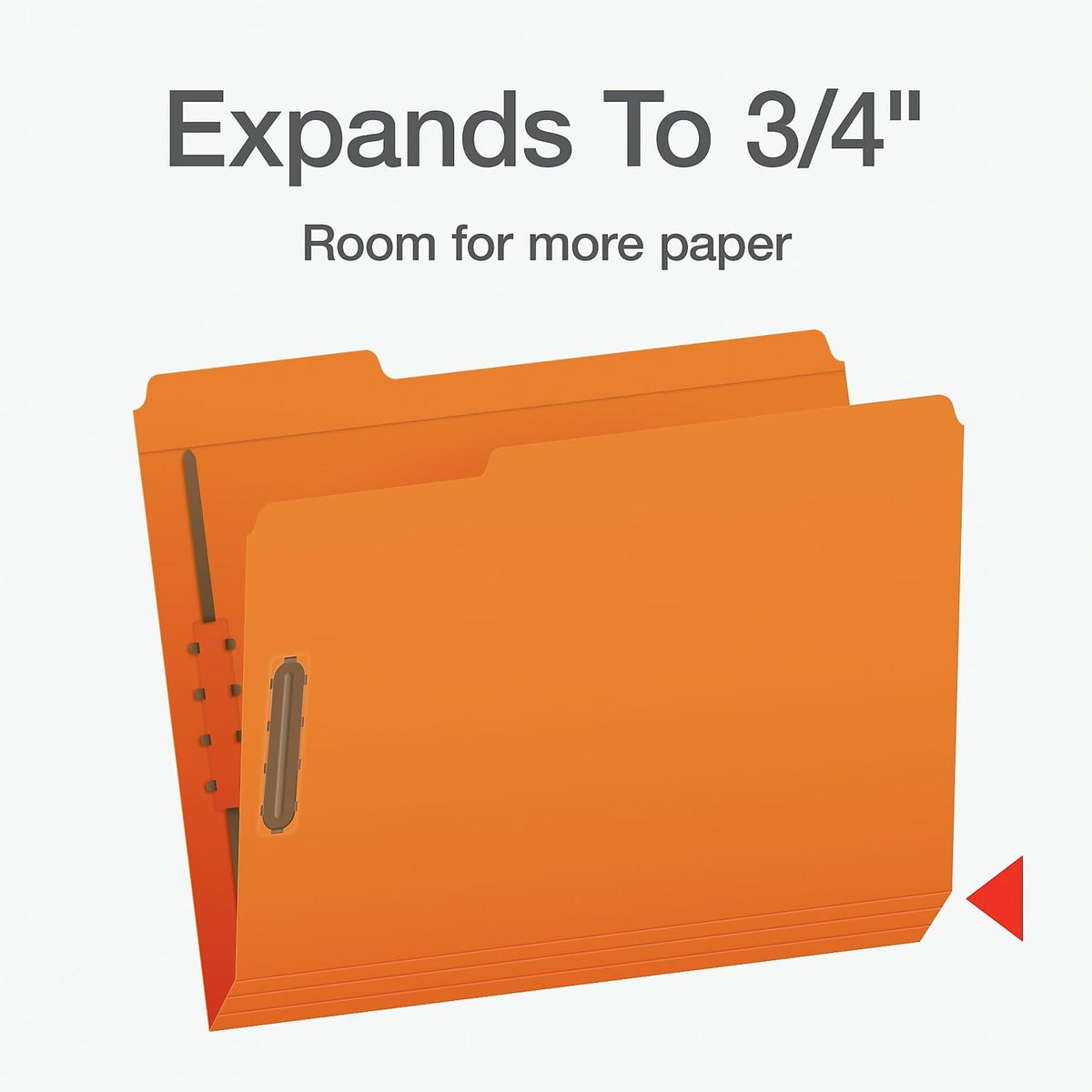 Heavy Duty File Folder by Pendaflex – Orange, Model 1007029