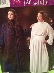 Simplicity Costume Sewing Pattern 4443 Misses' Star Wars Theme Princess