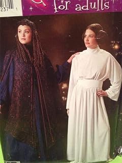 Simplicity Costume Sewing Pattern 4443 Misses' Star Wars Theme Princess