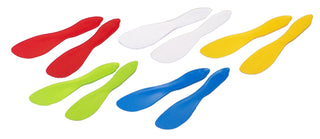 Multi Purpose Spreaders 4298S.10 Multi Colored by LINDEN SWEDEN – 7 1/8 Inch - 1 Pack, polypropylene plastic, Multi Colored, Pack of 10, Model 42980.S10
