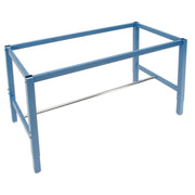 Workbench Frame-Blue by Global Industrial – 27.56"L x 57.63"W x 4.5"H, Steel, Blue, Model 249602BL