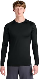 SPORT-TEK Unisex PosiCharge Compression Long Sleeve Tee | Moisture Wicking Gym Top for Men and Women, UPF 50 Protection