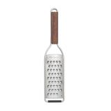 Master Series Wood Handle Stainless Steel Frame Extra Coarse Blade Cheese Grater by Microplane – 18/8, Stainless Steel, Silver, Model 15403
