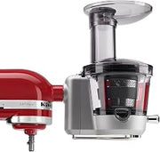 KitchenAid KSM1JA Masticating Juicer & Sauce Attachment, 1L, Silver