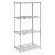 Chrome Wire Shelving by Global Industrial – 30"W X 18"D x 86"H, Alloy Steel, Chrome, Model 18308C