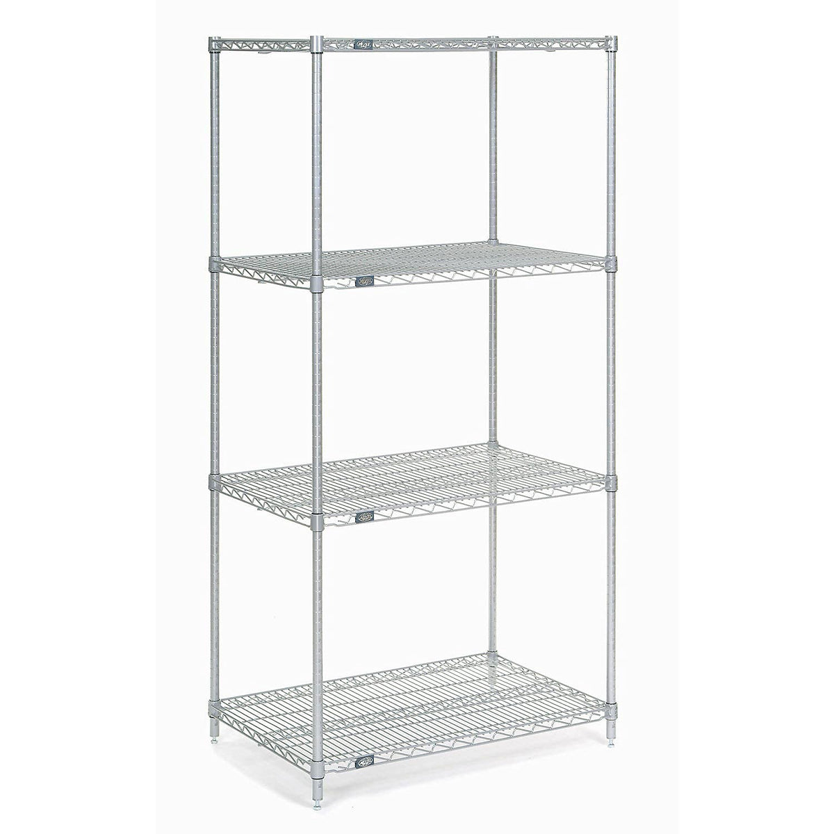Chrome Wire Shelving by Global Industrial – 30"W X 18"D x 86"H, Alloy Steel, Chrome, Model 18308C