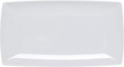 Thunder Group Classic white melamine dinnerware collection 20" x 8" tray, 1 3/8" deep, comes in dozen