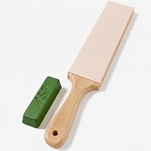 Leather Paddle Strop for Knife Sharpening