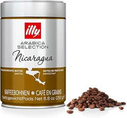 illy Arabica Selections Nicaragua Whole Bean Coffee, 100% Arabica Bean Single Origin Coffee, No Preservatives, 8.8oz (Pack of 1)