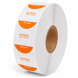 Saturday Day of the Week Removable Labels by Glownary – Paper, Orange, Model 322u515b