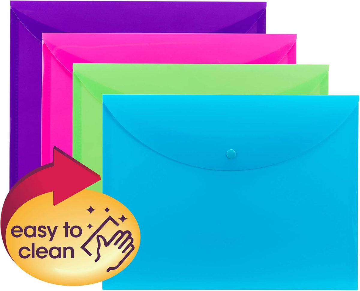 Project Envelope by SMEAD – Assorted, Pack of 4, Model 89682
