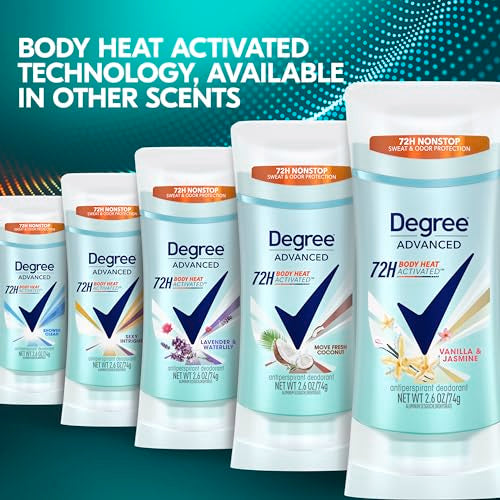 Degree 2.6 Ounce (Pack of 2) / Vanilla / 2 Antiperspirant Deodorant