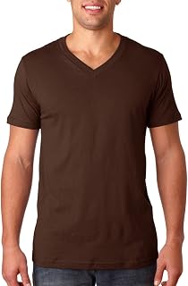 BELLA+CANVAS Bella + Canvas Unisex Jersey Short-Sleeve V-Neck T-Shirt 2XL BROWN