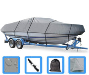 Boat Cover Compatible for Performance Plus Super Grand Prix I/O All Years by SBU – manmade, gray, Model SBUBC6244