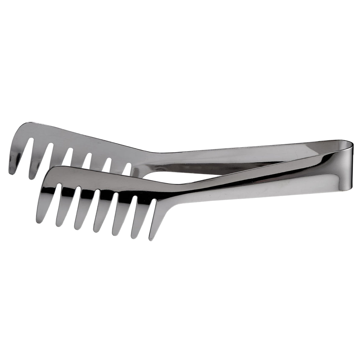 Winco 8" / Spaghetti / Stainless Steel Tongs