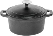American Metalcraft CIPO4 Cast Iron, Oval Casserole, Large, 4 Qt.