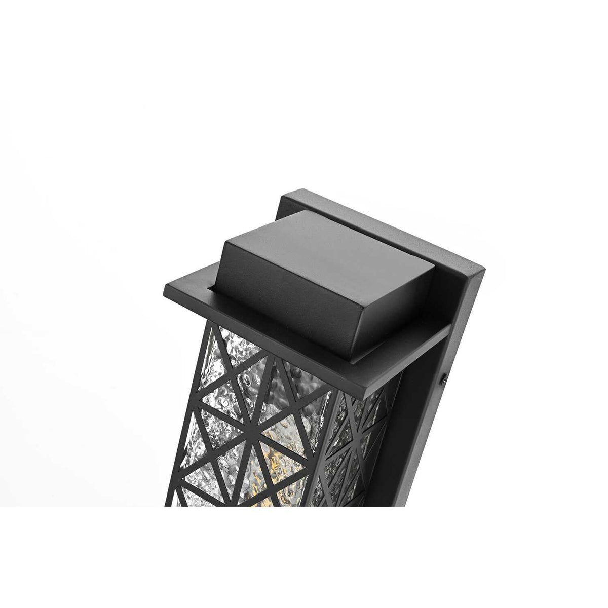 Wildey One Light Outdoor Wall Sconce Black by Lighting Design – Iron, Black, Model OD361W9BK