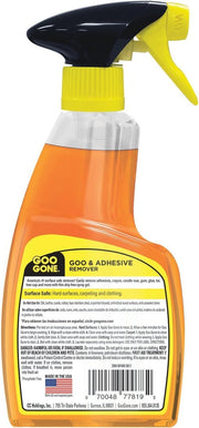 Adhesive Remover Spray Gel 12 Oz with Scraper by Goo Gone – 12 Fl Oz (Pack of 1), Model 2256ZBP