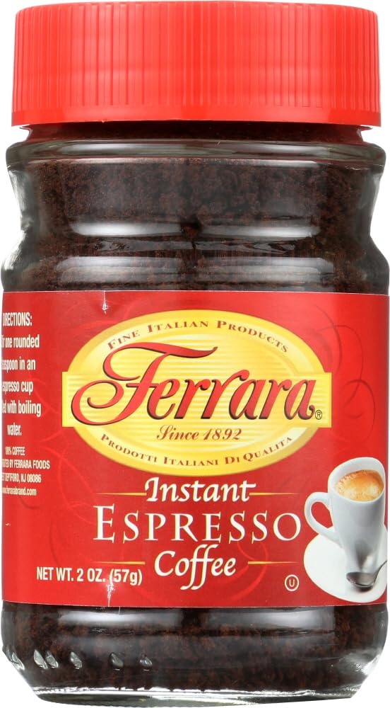 Ferrara Espresso / 2 Ounce (Pack of 3) / 1 Instant Coffee